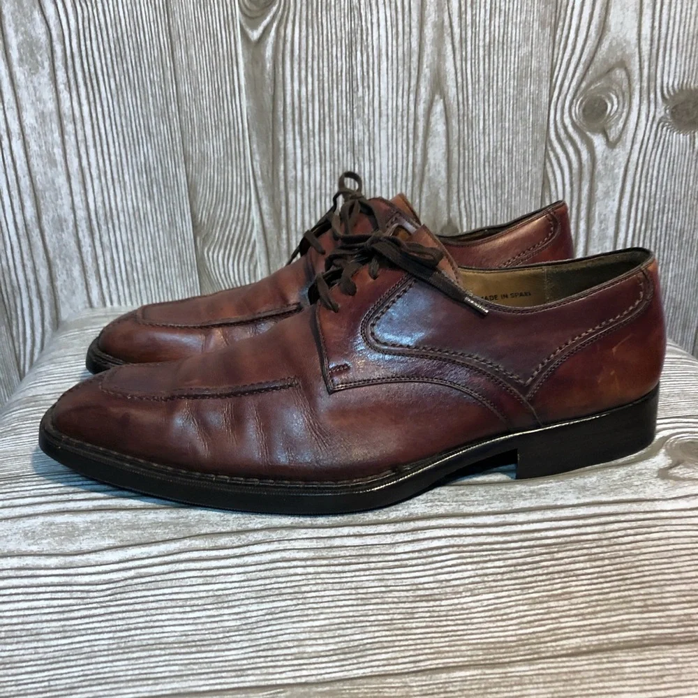 Magnanni Teodoro Split Toe Oxford  Sz 10 - Picture 5 of 12